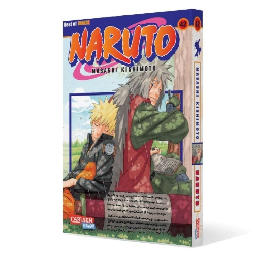 Buchcover und Innenansicht für das Buch: Naruto