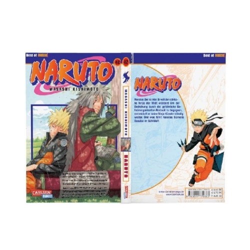 Buchcover und Innenansicht für das Buch: Naruto