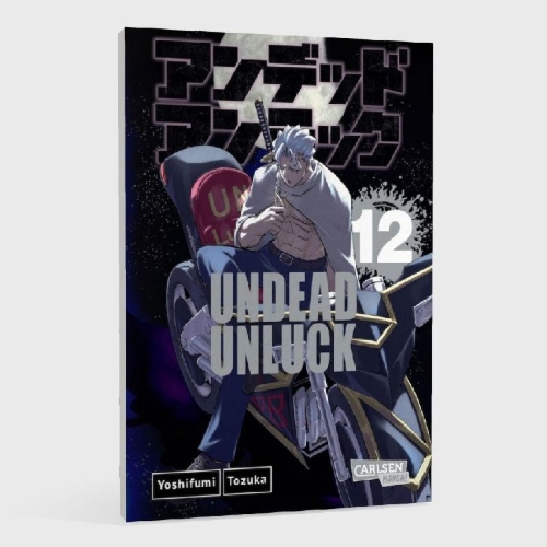 Buchcover und Innenansicht für das Buch: Undead Unluck