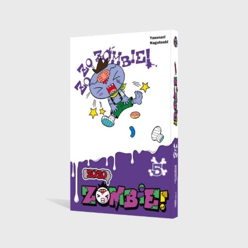 Buchcover und Innenansicht für das Buch: ZOZOZO ZOMBIE-KUN