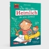 Buchcover und Innenansicht für das Buch: Der kleine Herr Heimlich in der Schule