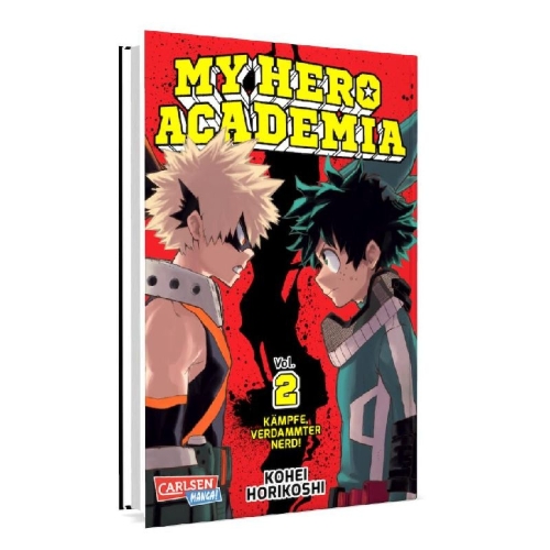 Buchcover und Innenansicht für das Buch: Boku no Hero Academia