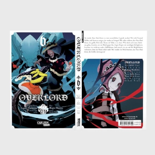 Buchcover und Innenansicht für das Buch: Overlord