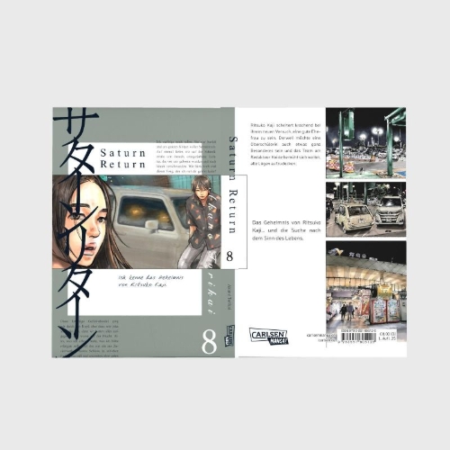 Buchcover und Innenansicht für das Buch: Saturn Return
