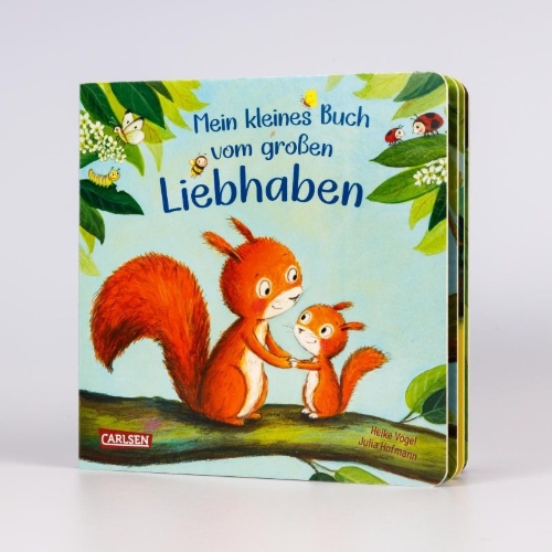 Buchcover und Innenansicht für das Buch: Mein kleines Buch vom großen Liebhaben