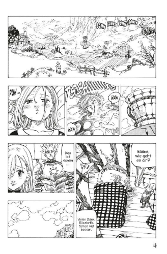 Buchcover und Innenansicht für das Buch: Nanatsu no Taizai