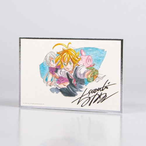 Buchcover und Innenansicht für das Buch: Nanatsu no Taizai
