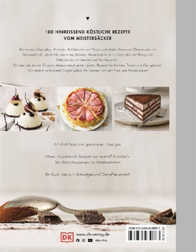 Buchcover und Innenansicht für das Buch: Richtig gut backen