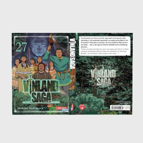 Buchcover und Innenansicht für das Buch: Vinland Saga