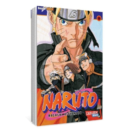 Buchcover und Innenansicht für das Buch: Naruto