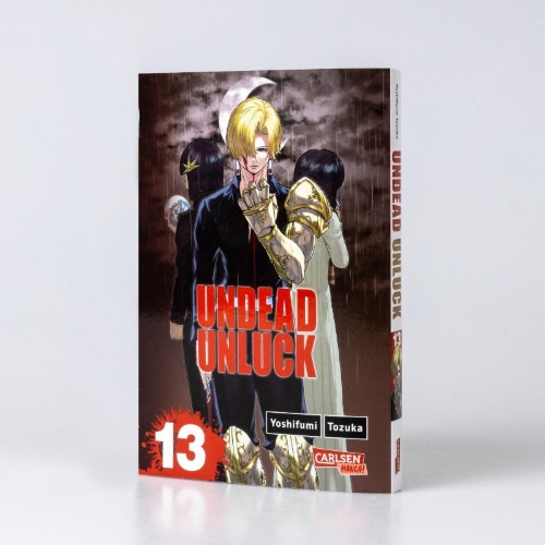 Buchcover und Innenansicht für das Buch: Undead Unluck
