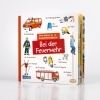Buchcover und Innenansicht für das Buch: Mein kleines buntes Bildwörterbuch: Bei der Feuerwehr