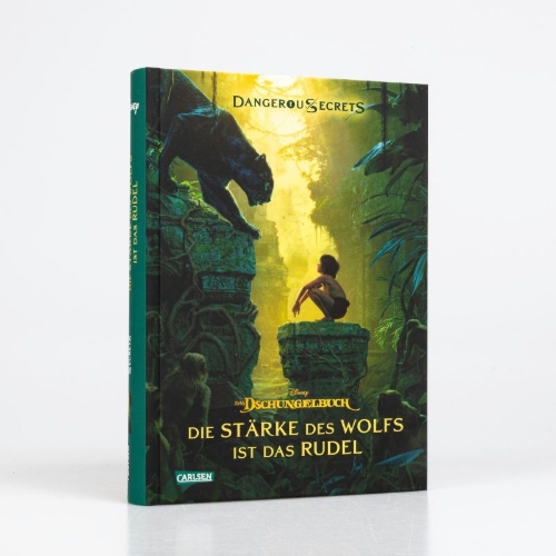 Buchcover und Innenansicht für das Buch: Disney - Dangerous Secrets 6: Das Dschungelbuch: Die Stärke des Wolfs ist das Rudel