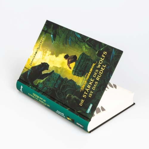 Buchcover und Innenansicht für das Buch: Disney - Dangerous Secrets 6: Das Dschungelbuch: Die Stärke des Wolfs ist das Rudel