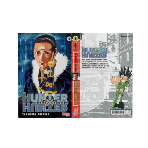 Buchcover und Innenansicht für das Buch: Hunter X Hunter