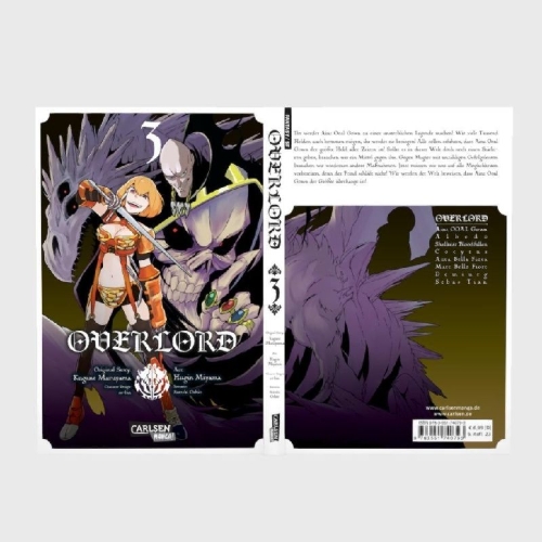 Buchcover und Innenansicht für das Buch: Overlord