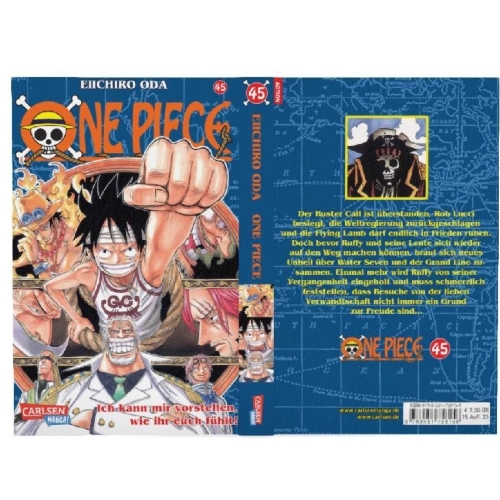 Buchcover und Innenansicht für das Buch: One Piece