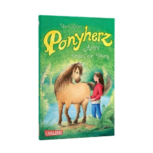 Buchcover und Innenansicht für das Buch: Ponyherz 1: Anni findet ein Pony