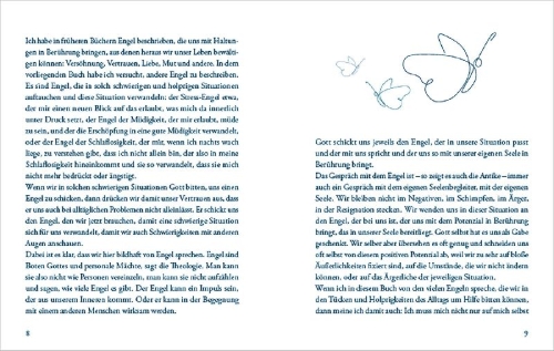 Buchcover und Innenansicht für das Buch: 33 Schutzengel für alle Fälle