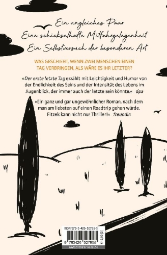 Buchcover und Innenansicht für das Buch: Der erste letzte Tag