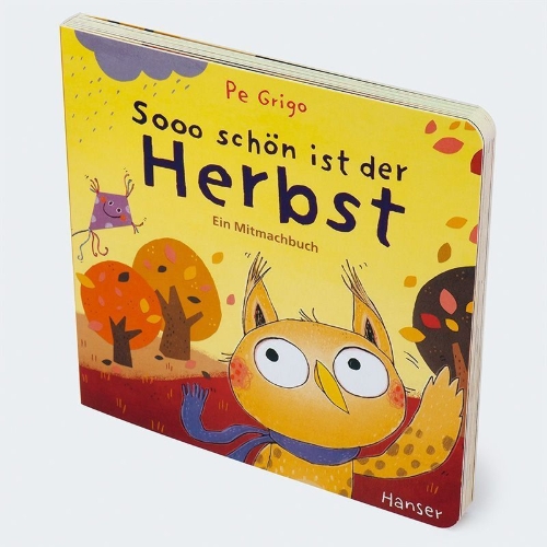 Buchcover und Innenansicht für das Buch: Sooo schön ist der Herbst