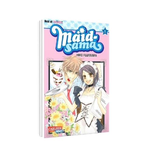 Buchcover und Innenansicht für das Buch: Kaichou wa Maid-sama!