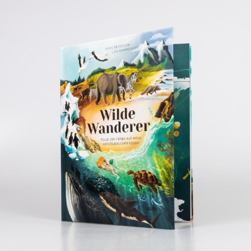 Buchcover und Innenansicht für das Buch: Wilde Wanderer