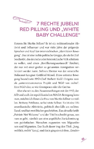 Buchcover und Innenansicht für das Buch: Bullshit mit Blümchenkleid