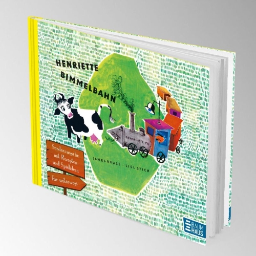 Buchcover und Innenansicht für das Buch: Henriette Bimmelbahn - Sonderausgabe mit Rezepten und Spielideen für unterwegs
