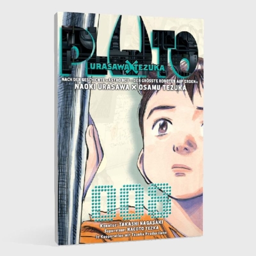 Buchcover und Innenansicht für das Buch: Pluto: Urasawa X Tezuka 08