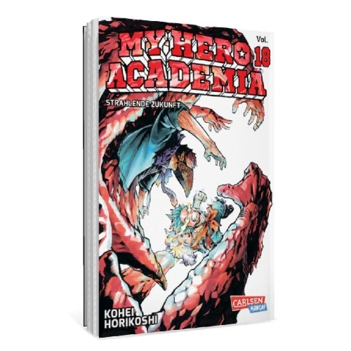 Buchcover und Innenansicht für das Buch: Boku no Hero Academia
