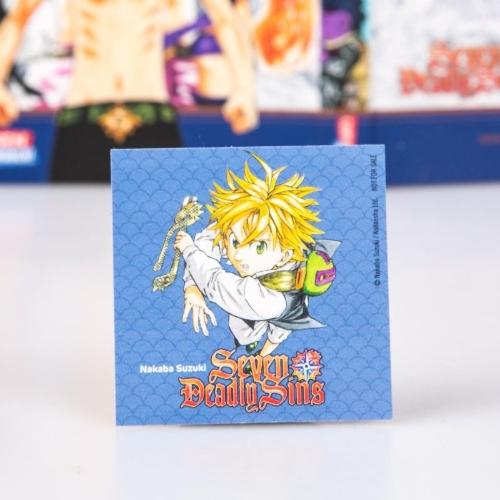 Buchcover und Innenansicht für das Buch: Nanatsu no Taizai