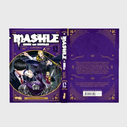 Buchcover und Innenansicht für das Buch: Mashle