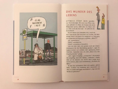 Buchcover und Innenansicht für das Buch: Überleben ab 60