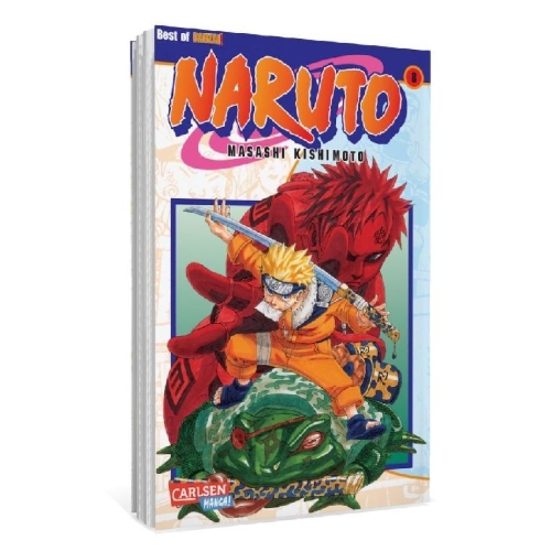 Buchcover und Innenansicht für das Buch: Naruto