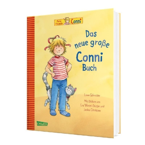 Buchcover und Innenansicht für das Buch: Conni-Bilderbücher: Das neue große Conni-Buch