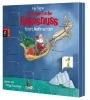 Buchcover und Innenansicht für das Buch: Der kleine Drache Kokosnuss feiert Weihnachten