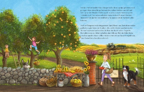 Buchcover und Innenansicht für das Buch: Eselherbst