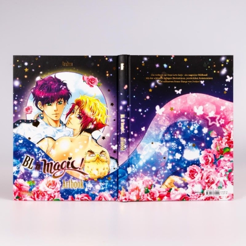 Buchcover und Innenansicht für das Buch: BL is magic! Artbook