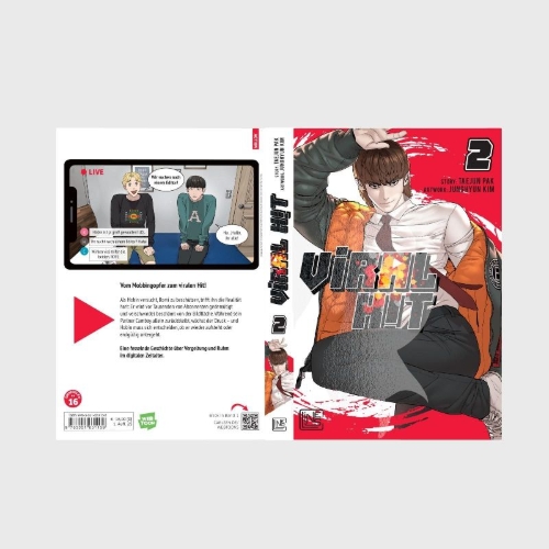 Buchcover und Innenansicht für das Buch: Viral Hit