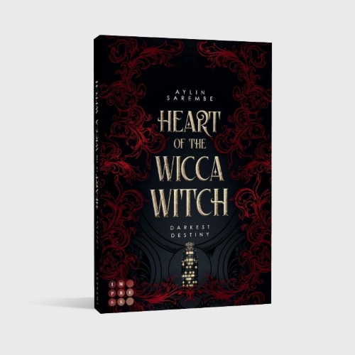Buchcover und Innenansicht für das Buch: Heart of the Wicca Witch (Darkest Destiny 1)