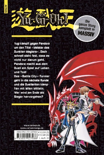 Buchcover und Innenansicht für das Buch: Yu-Gi-Oh!