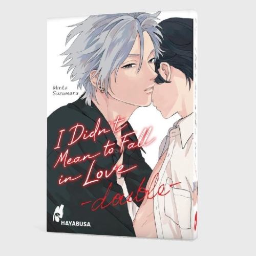 Buchcover und Innenansicht für das Buch: Koi wo suru tsumori wa nakatta -double-