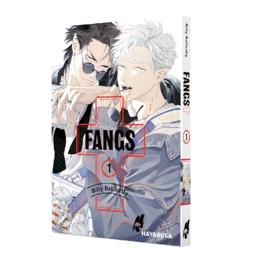 Buchcover und Innenansicht für das Buch: FANGS