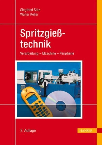 Buchcover und Innenansicht für das Buch: Spritzgießtechnik
