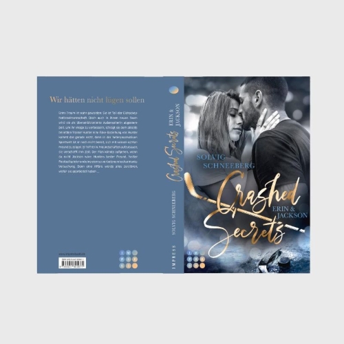 Buchcover und Innenansicht für das Buch: Crashed Secrets. Erin & Jackson