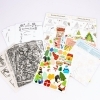 Buchcover und Innenansicht für das Buch: Bastelset für Kinder: Kreatives Bastelset: Weihnachten