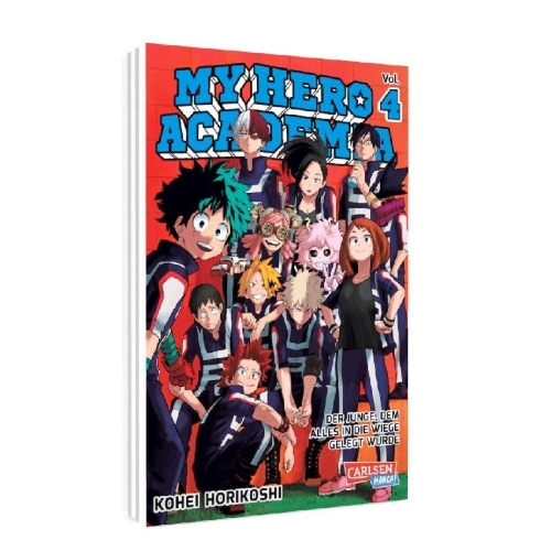 Buchcover und Innenansicht für das Buch: Boku no Hero Academia