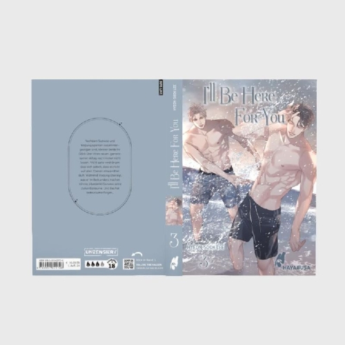 Buchcover und Innenansicht für das Buch: I'LL BE HERE FOR YOU