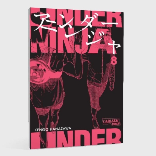 Buchcover und Innenansicht für das Buch: Under Ninja